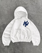 Retro Letter Pattern Pullover Sweatshirt