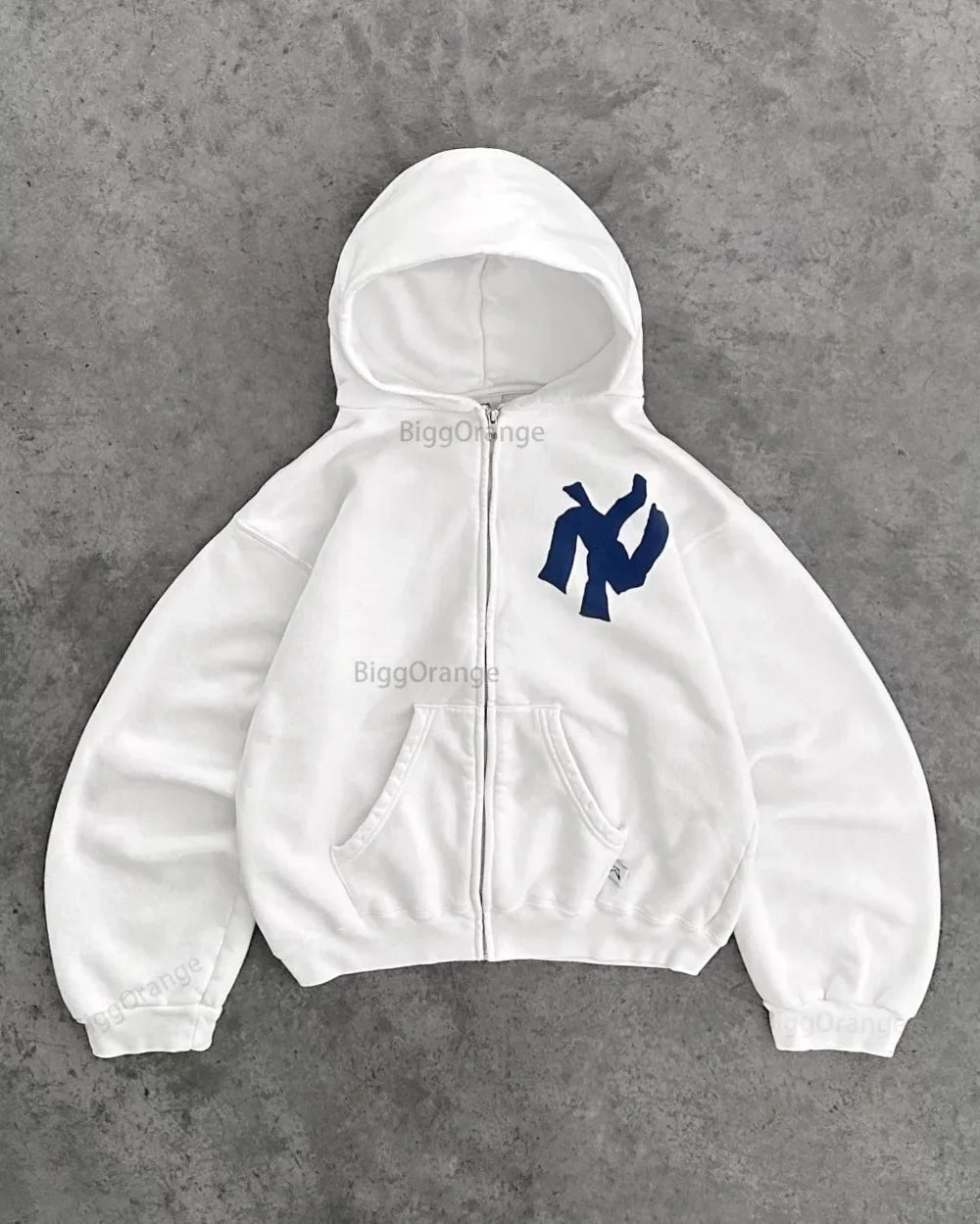 Retro Letter Pattern Pullover Sweatshirt