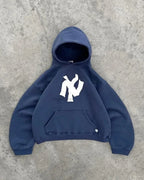 Retro Letter Pattern Pullover Sweatshirt